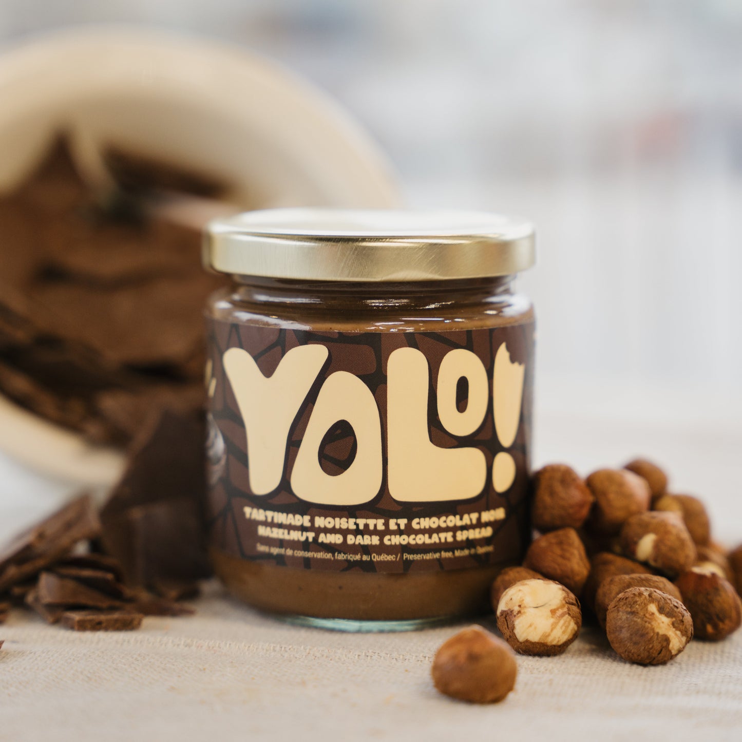 Tartinade Noisette & Chocolat Noir