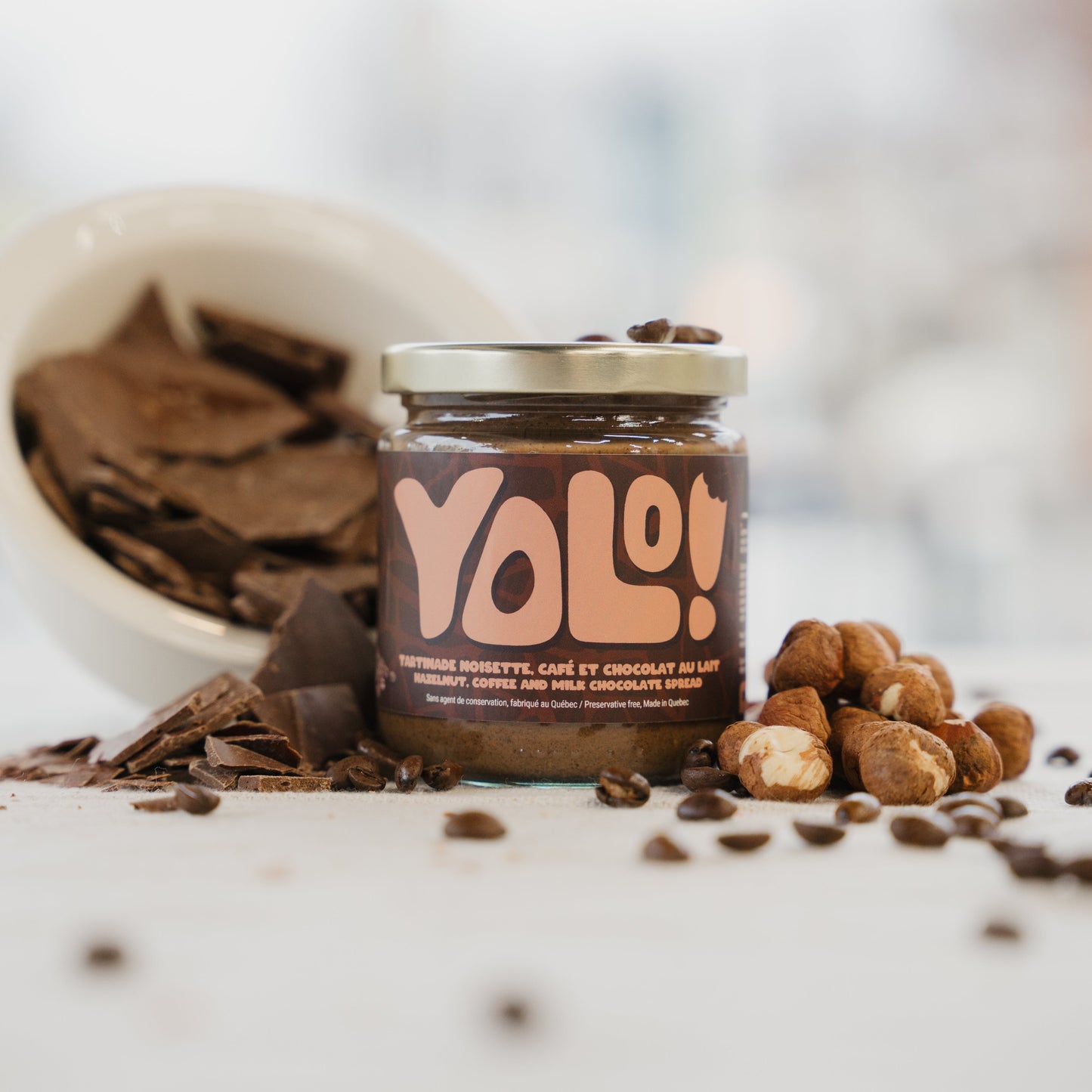Tartinade Noisette, Chocolat au lait & Café