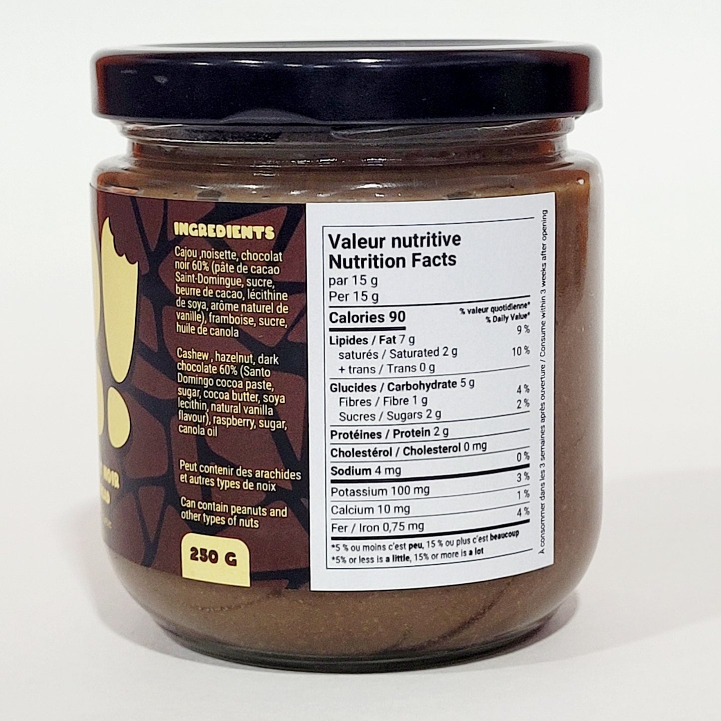 Tartinade Noisette & Chocolat Noir