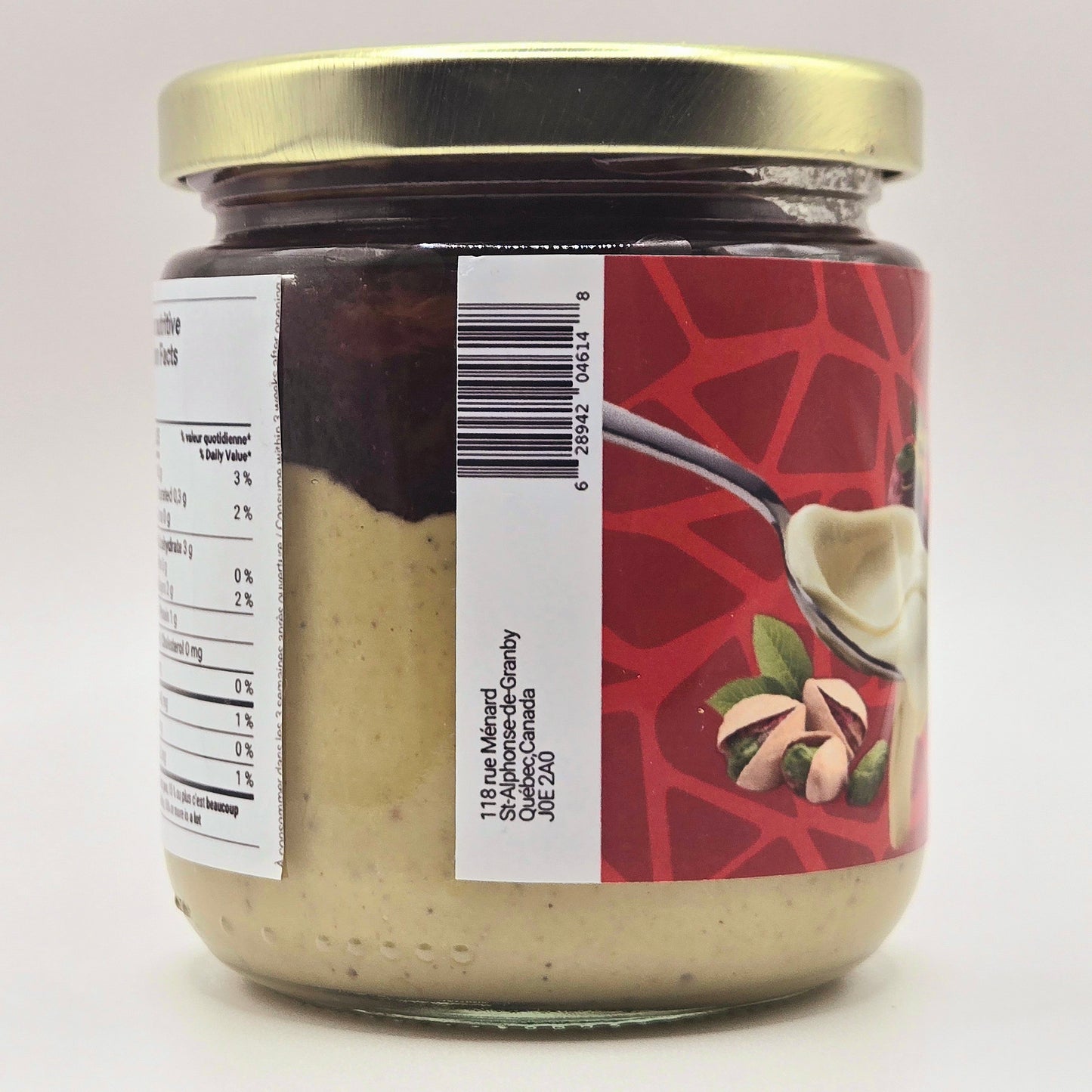 Tartinade Pistache, Fraise & Chocolat blanc