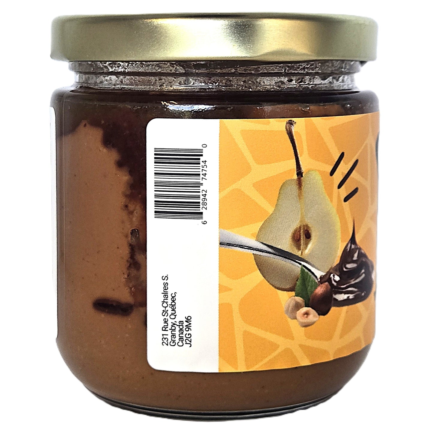 Tartinade Noisette, Poire & Chocolat au Lait