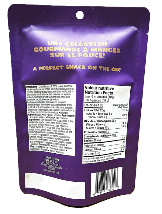 Bouchées guimauve et noisette