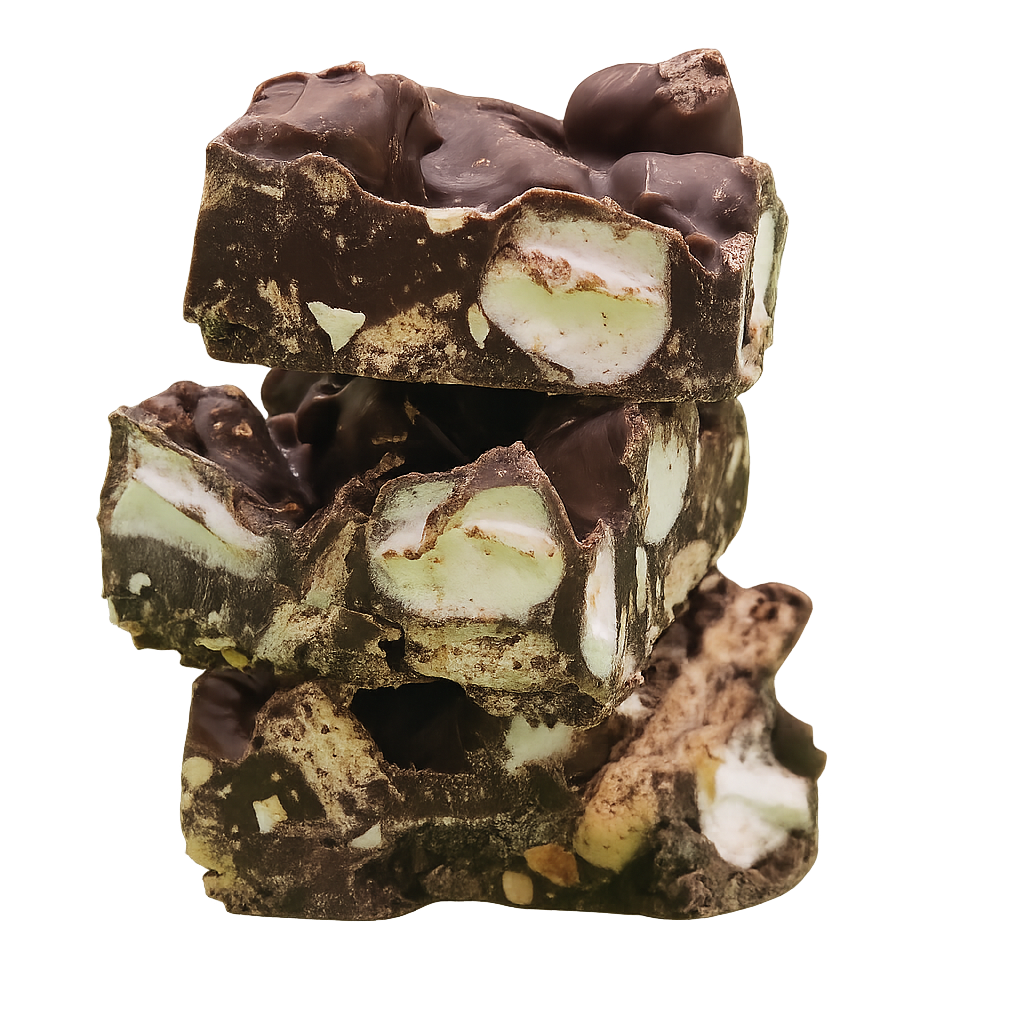 Bouchées guimauve et noisette