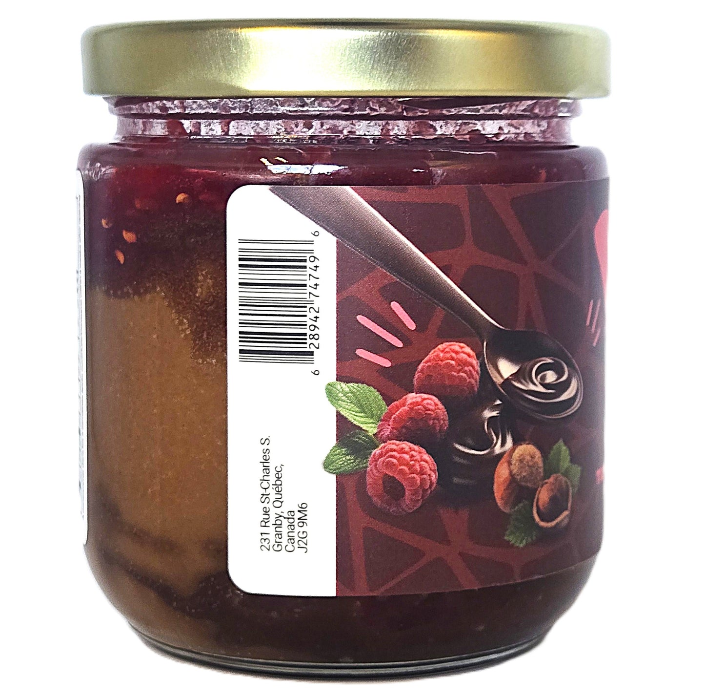 Tartinade Noisette, Framboise & Chocolat Noir