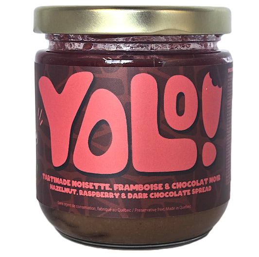 Tartinade Noisette, Framboise & Chocolat Noir