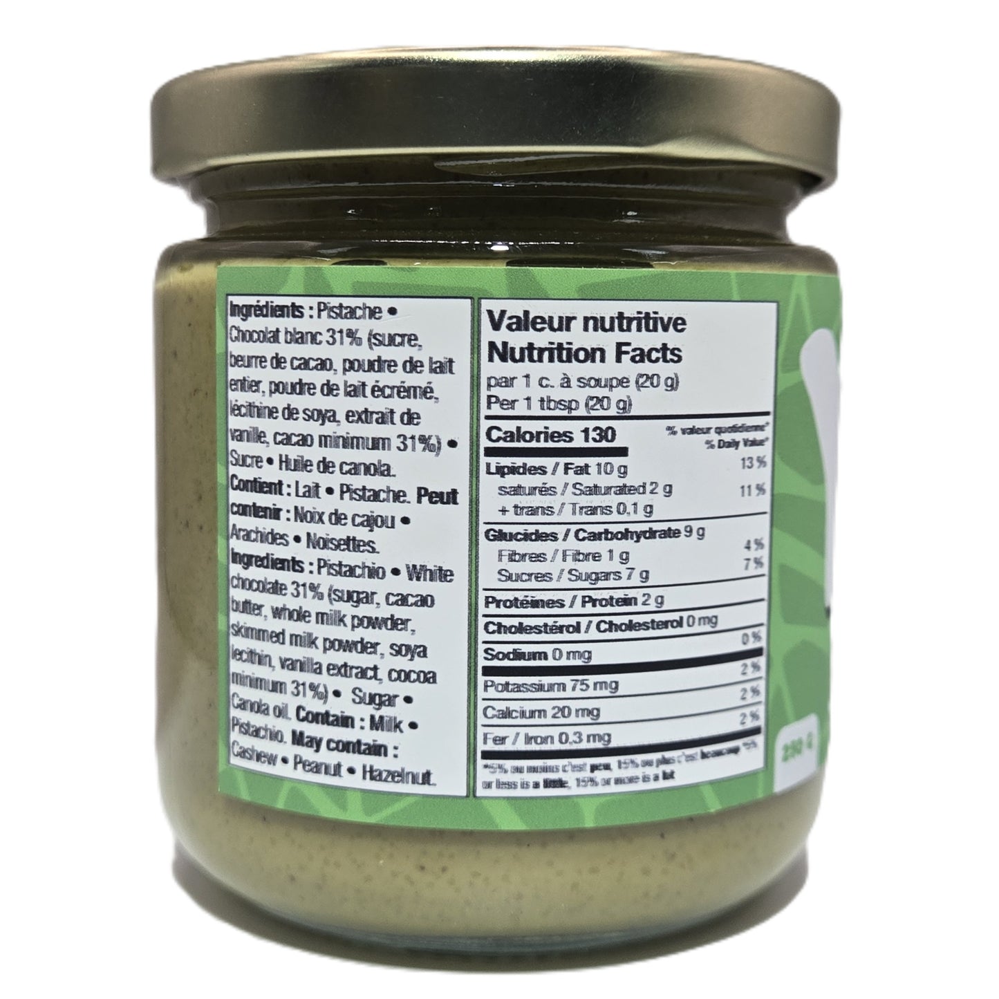 EXCLUSIVITÉ WEB Crème de pistache