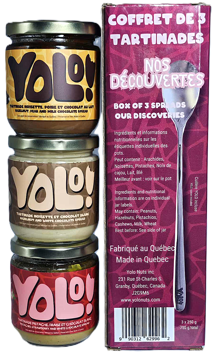 Coffret cadeau Nos découvertes