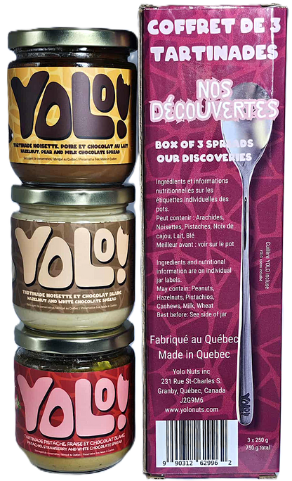 Coffret cadeau Nos découvertes