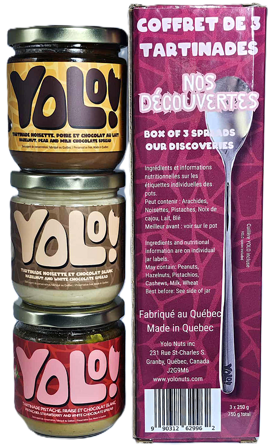 Coffret cadeau Nos découvertes