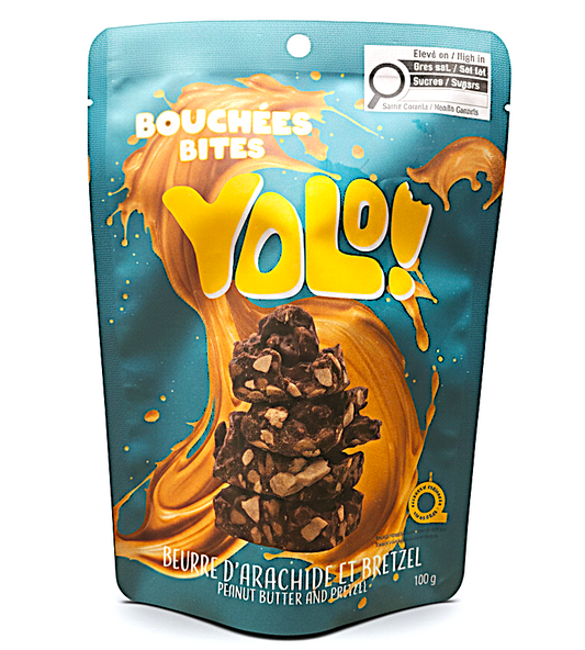 Bouchées Beurre d'arachide et bretzel