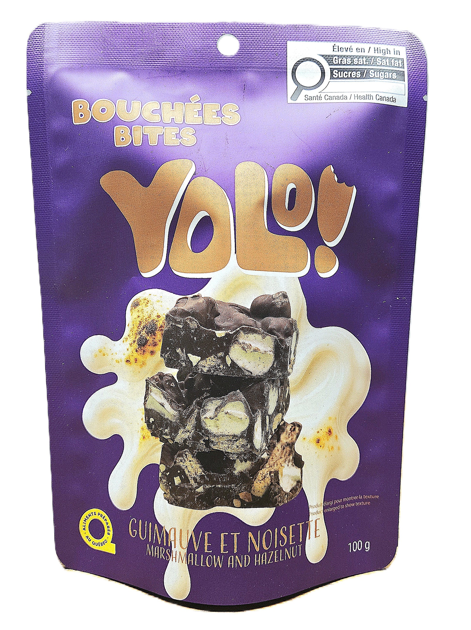 Bouchées guimauve et noisette