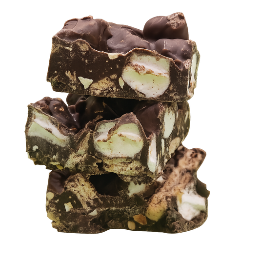 Bouchées guimauve et noisette