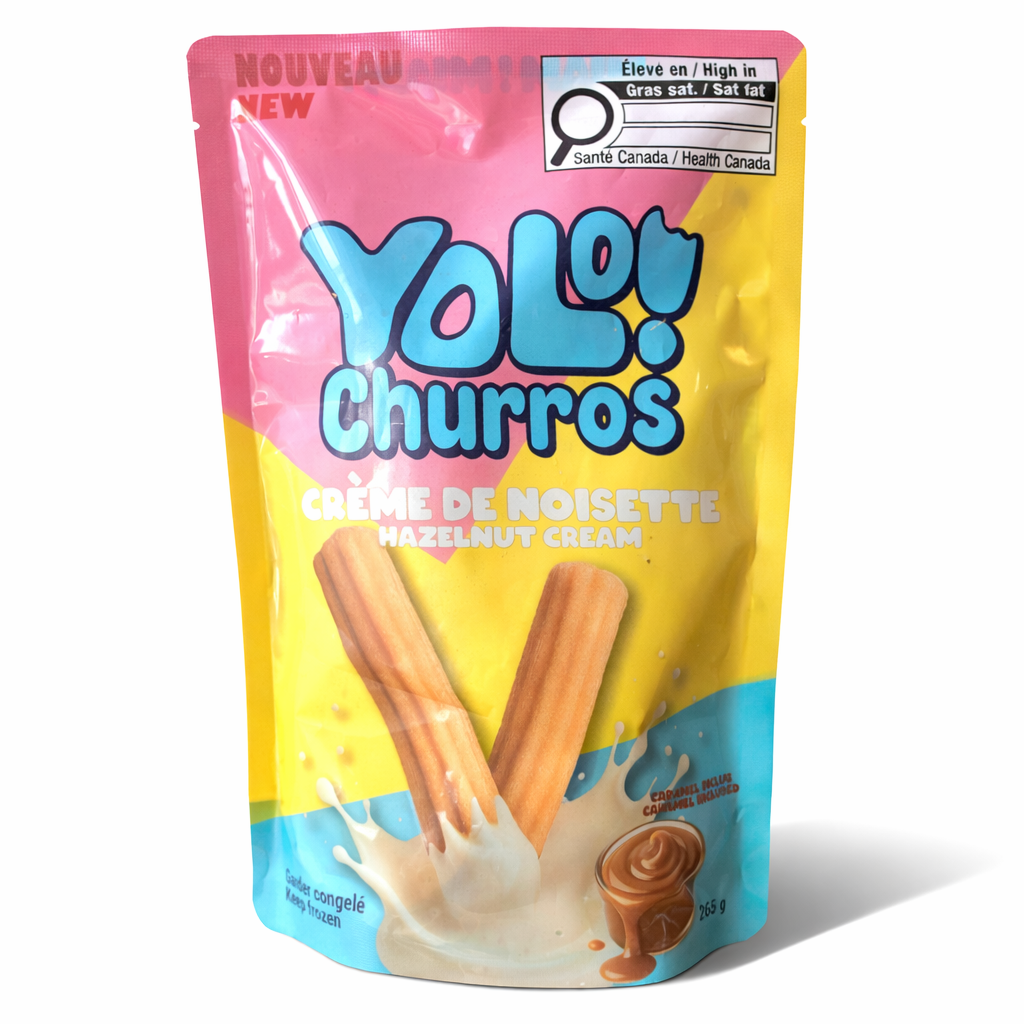 Sac de 6 Churros Yolo nuts crème de noisette