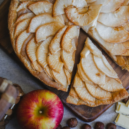 Crème de noisette aux pommes 