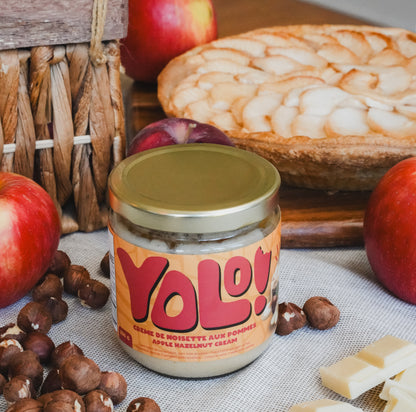 Crème de noisette aux pommes 