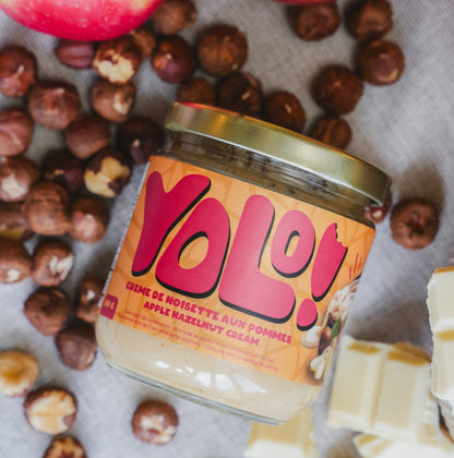 Crème de noisette aux pommes 